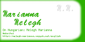 marianna melegh business card